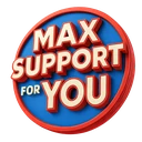 MAX SUPPORT FOR YOU Logo